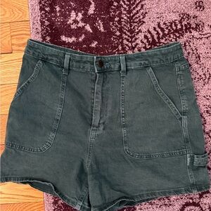 Dark Green Shorts
